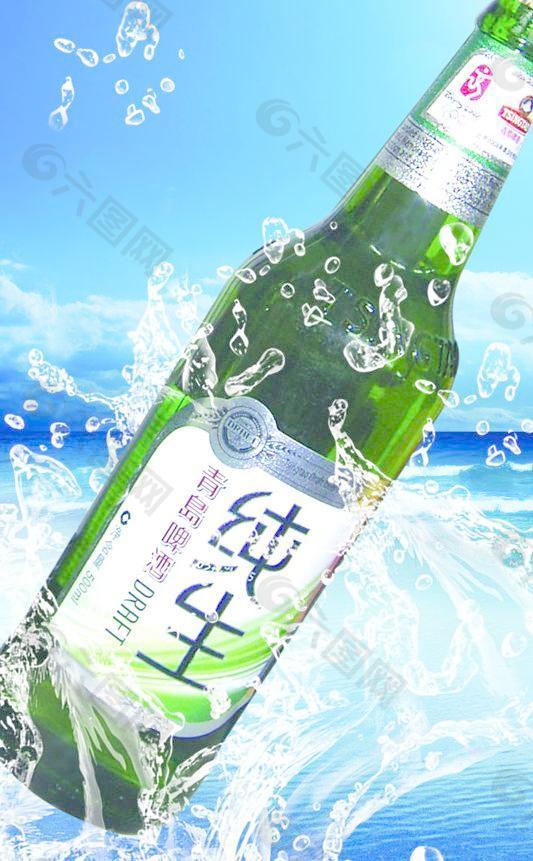 青島純生啤酒圖片