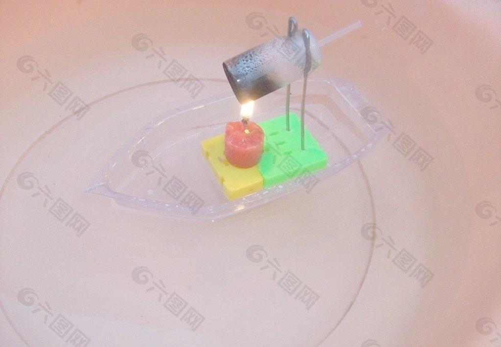 科技小制作 科学实验反冲小实验图片