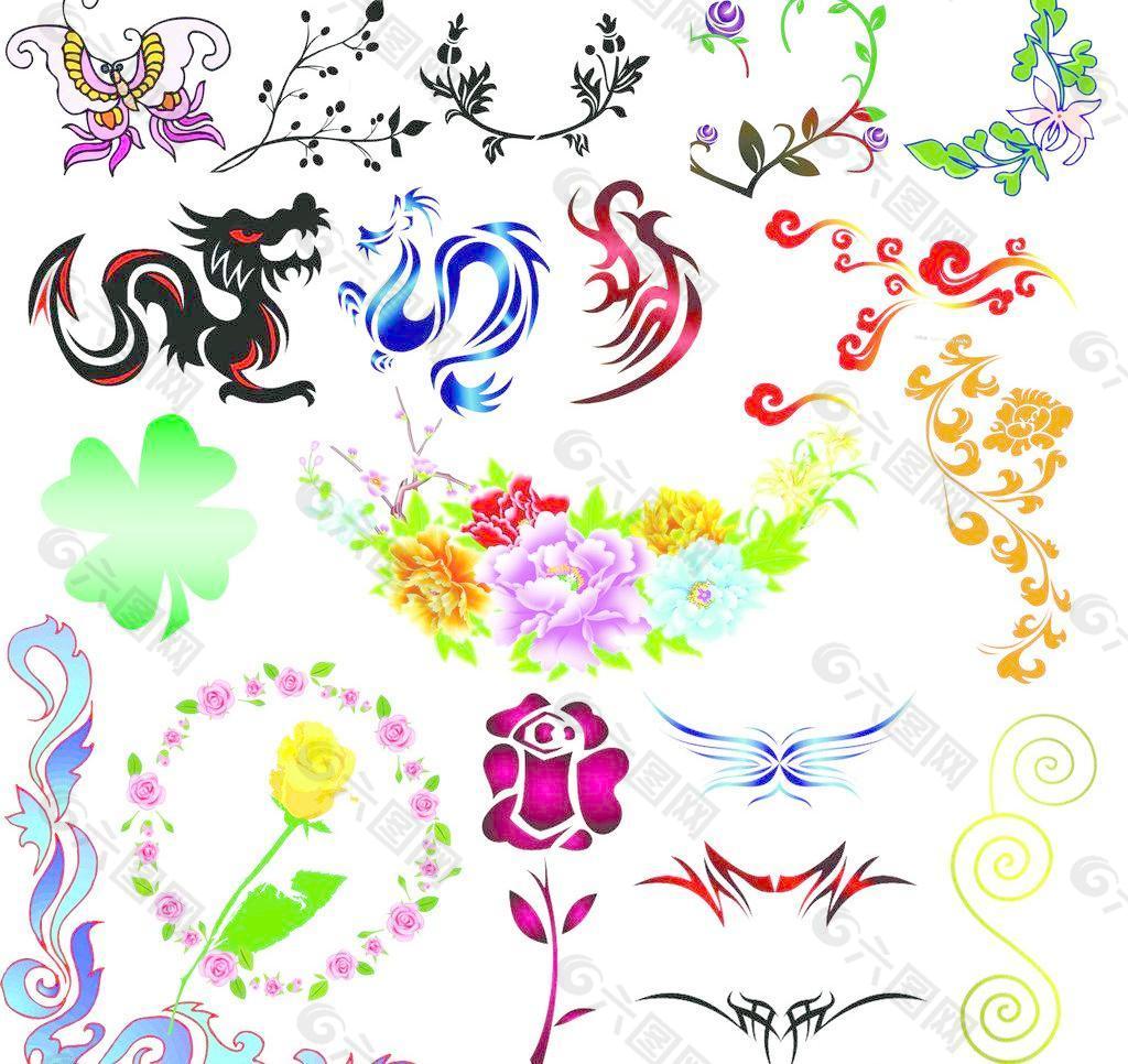 花边素材图片
