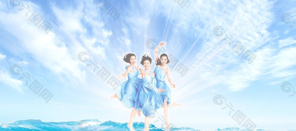 清爽的夏日圖片