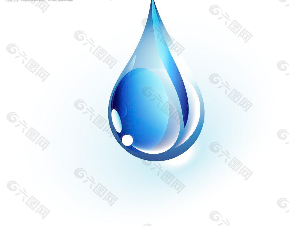 矢量水滴圖片
