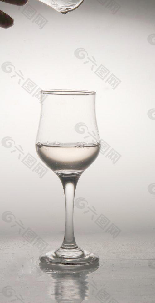 酒杯攝影圖片