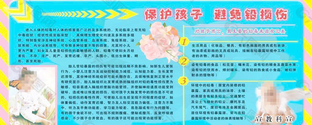 保護孩子健康廣告宣傳圖片