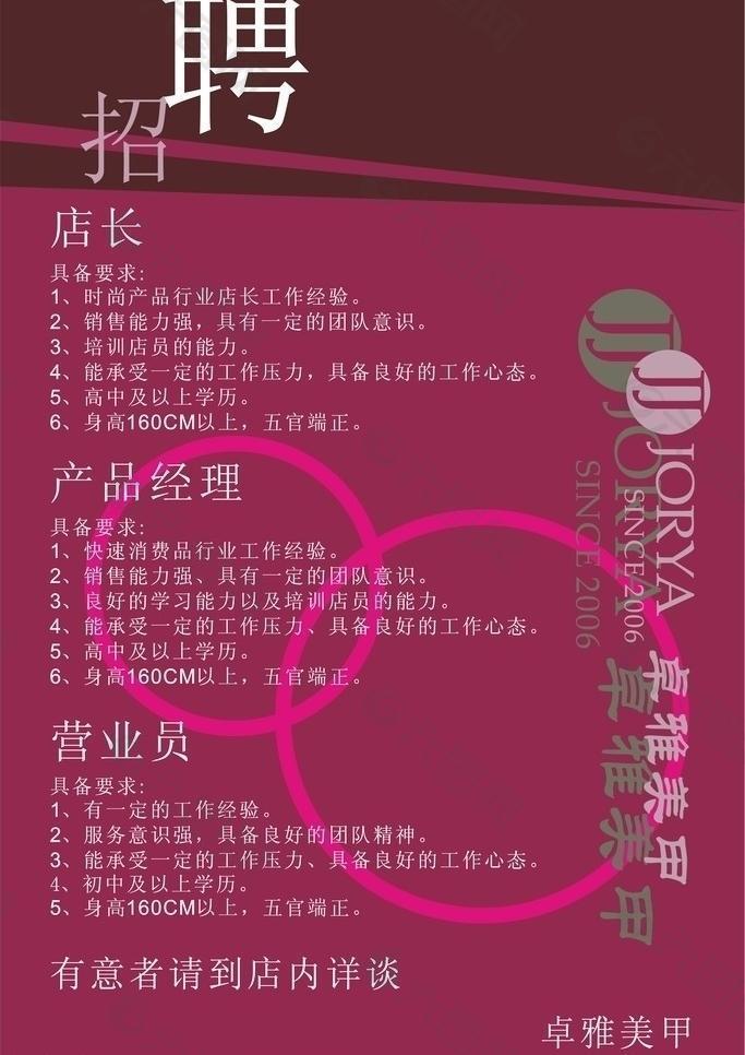 招聘廣告圖片