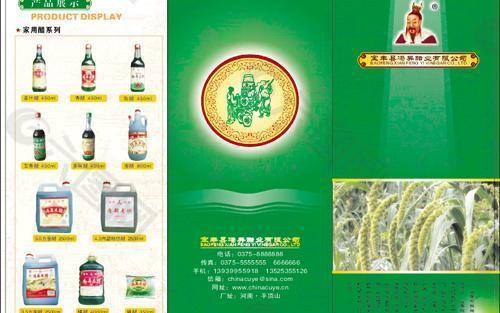 醋三折頁設(shè)計