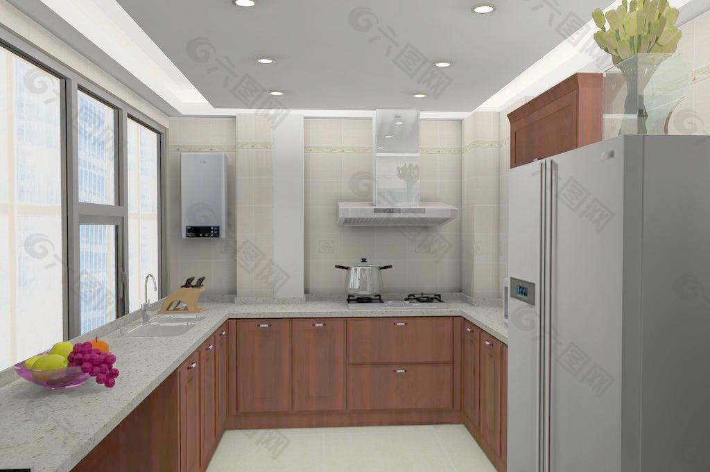 家居廚房室內裝潢圖片