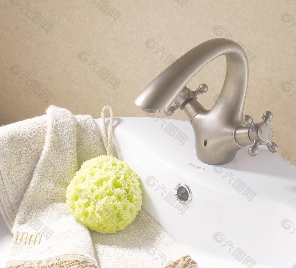 廚房水龍頭 仿古水龍圖片