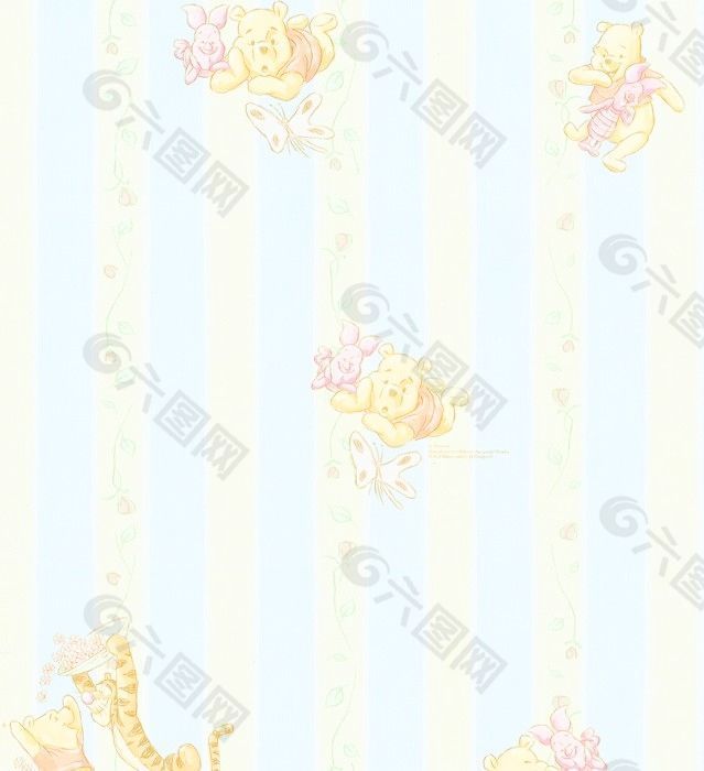 兒童房墻紙貼圖3d貼圖 7