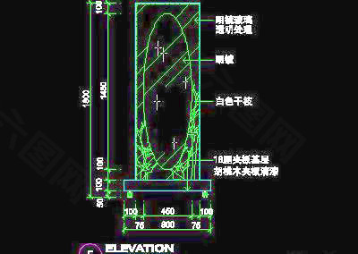 商场装修施工图纸、服装类道具cad详图免费下载20090312更新-40