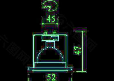 壁燈、吊燈、臺燈、床頭燈、筒燈、室內射燈、室外射燈、庭院燈、路燈燈具圖塊18