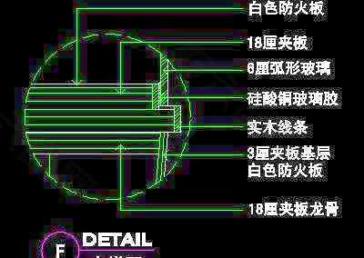美容美發(fā)接待臺(tái)、工作臺(tái)裝修施工圖紙、cad詳圖素材60