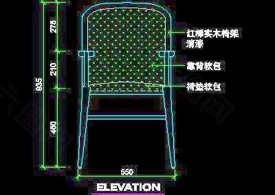 客房家具、賓館實例CAD詳圖素材31