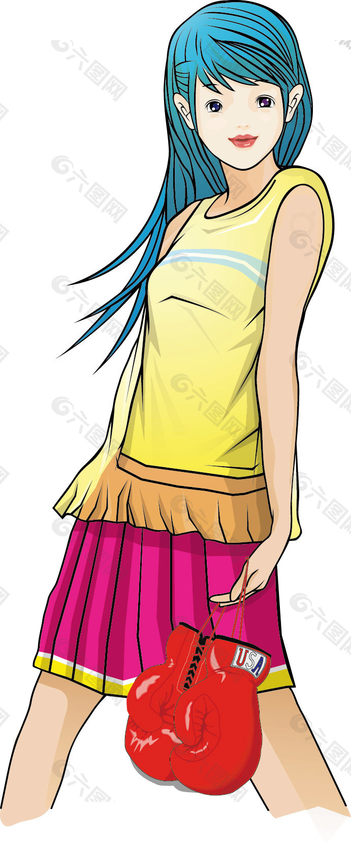 拳擊女生