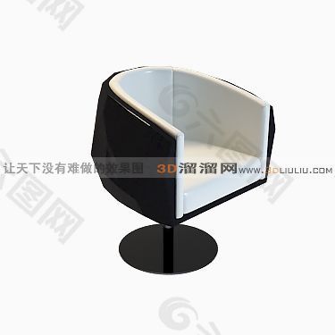 3D休閑椅模型