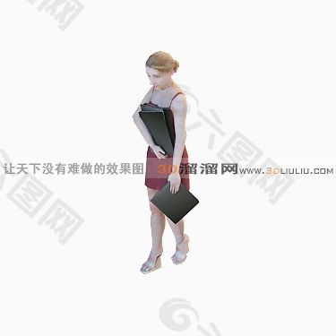 3D女人模型