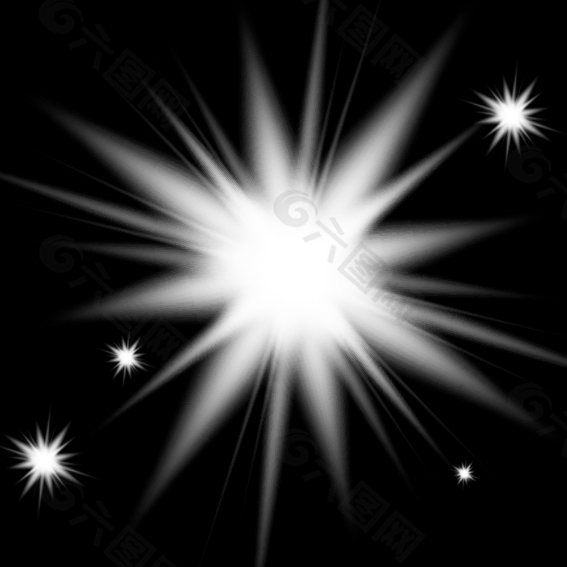 超大型星光筆刷