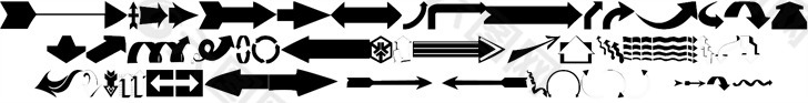 1箭#字體