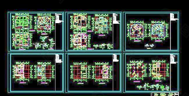 精典設計農村小型別墅砌體結構施工圖 13x12