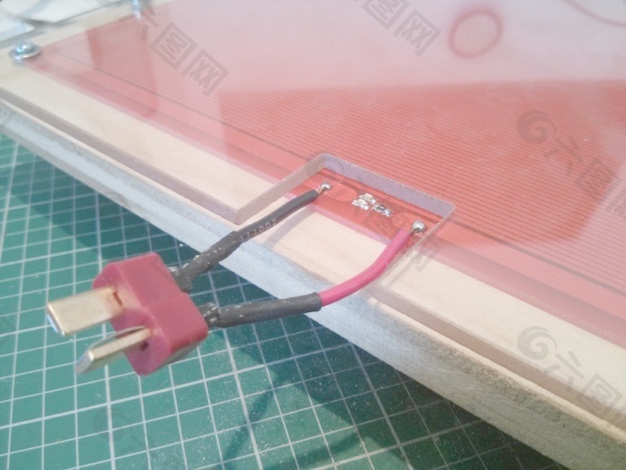 makergear Prusa玻璃熱床