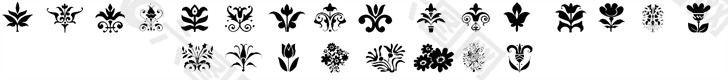 floradeco字體