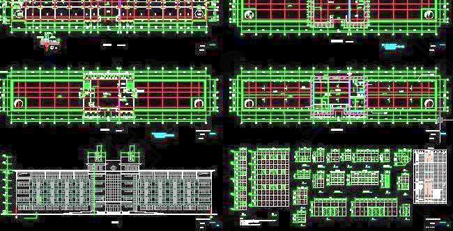 辦公樓建筑圖紙