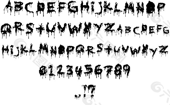 殺人影響字體