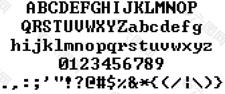 綠色屏幕字體