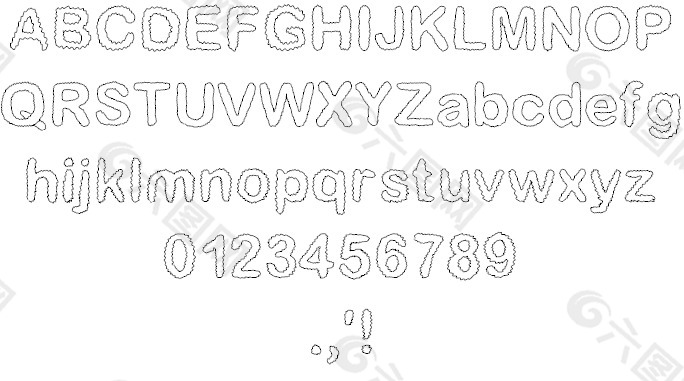 我愛你的字體