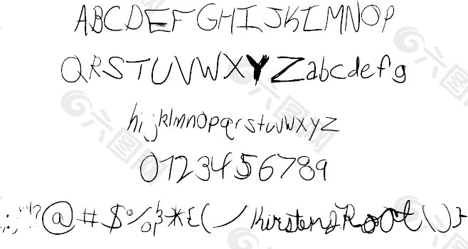 克爾斯滕字體