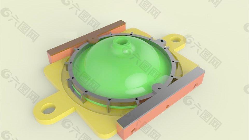 要求：夾具法蘭式1