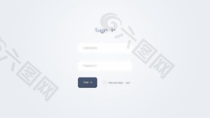 快速登錄表格PSD