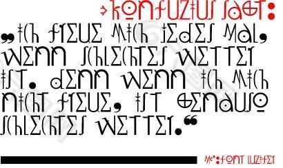 luzifer字體