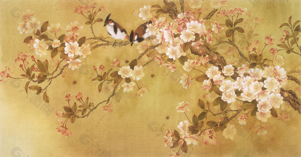 國(guó)畫花鳥圖