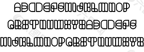 科幻字體