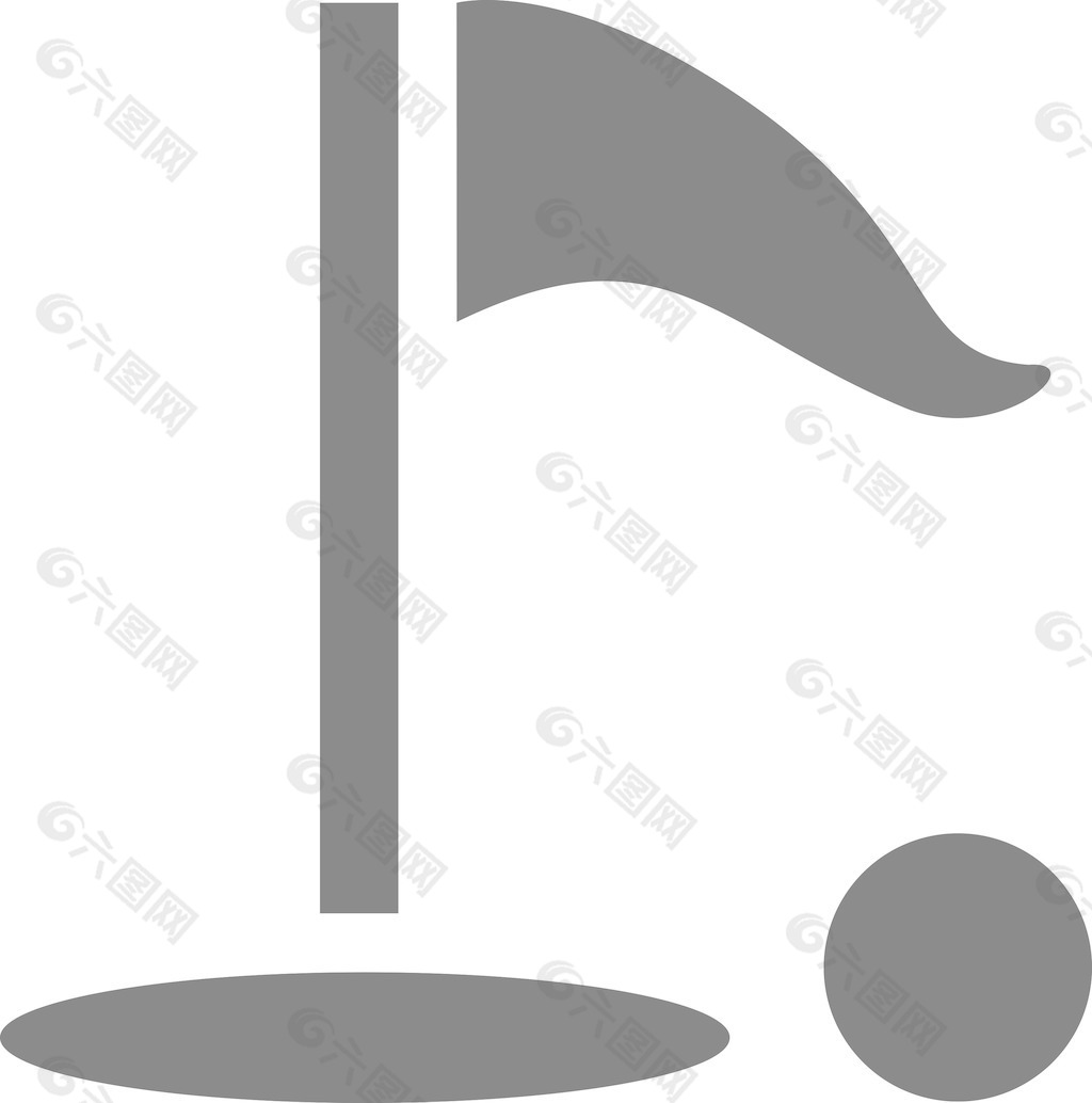 高爾夫字形圖標(biāo)