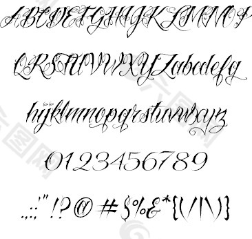 職訓局nuetattooscript字體