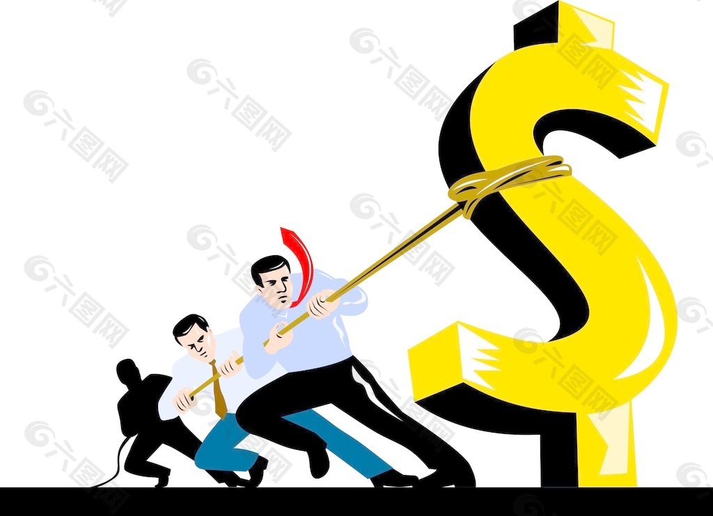 辦公室人員拉下美元