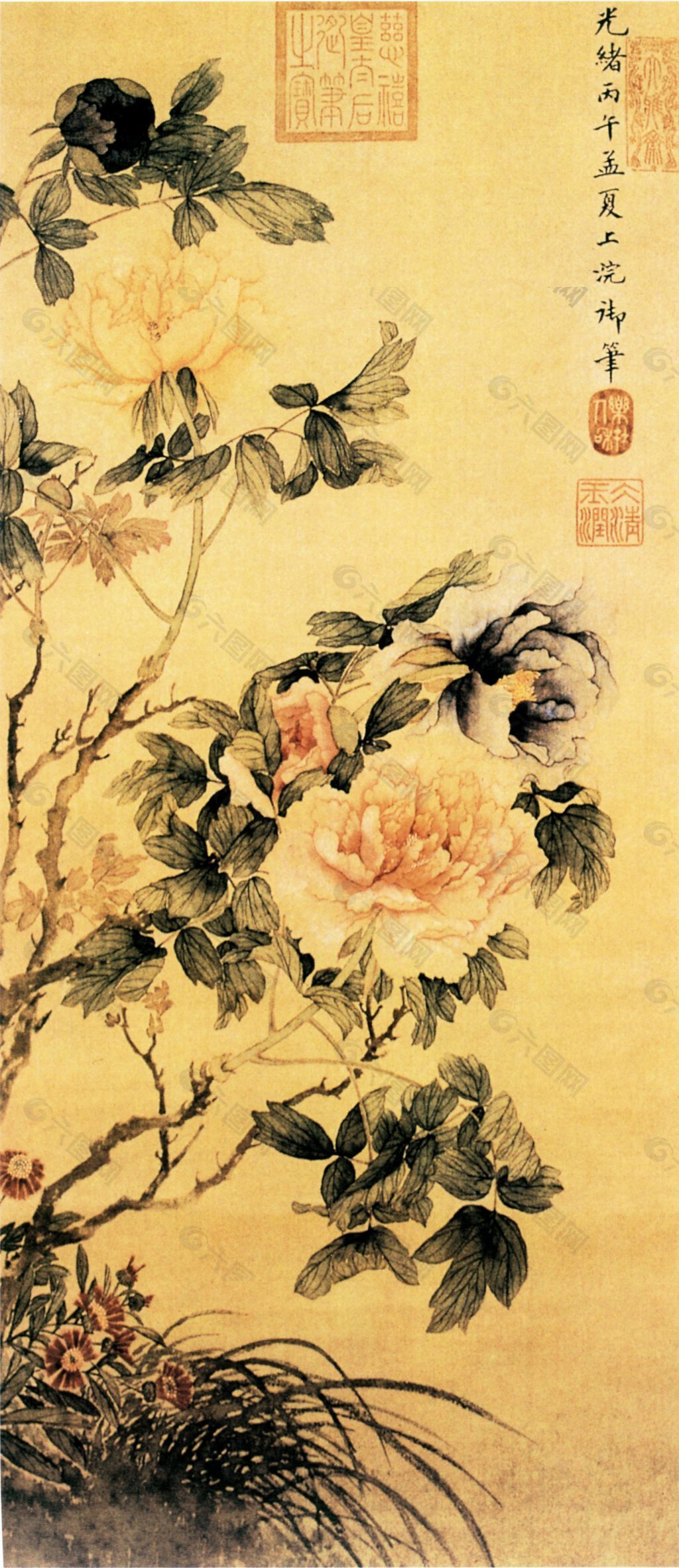 印章花卉