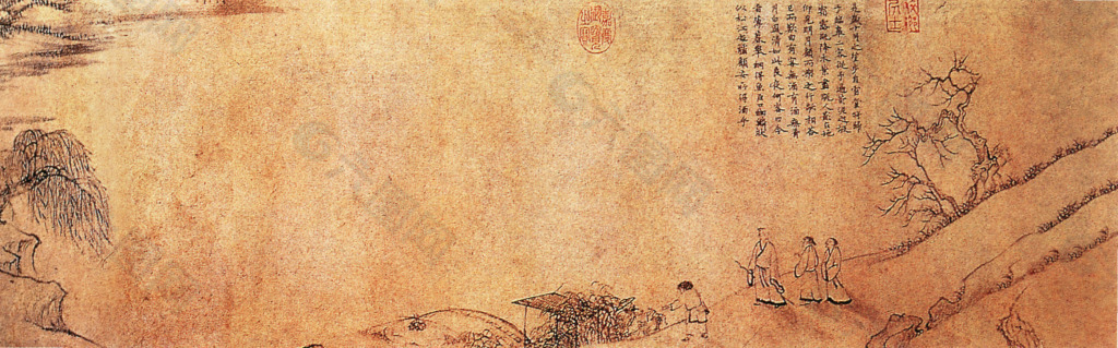 河邊游玩
