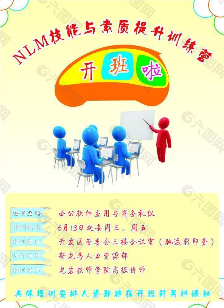 培訓(xùn)海報