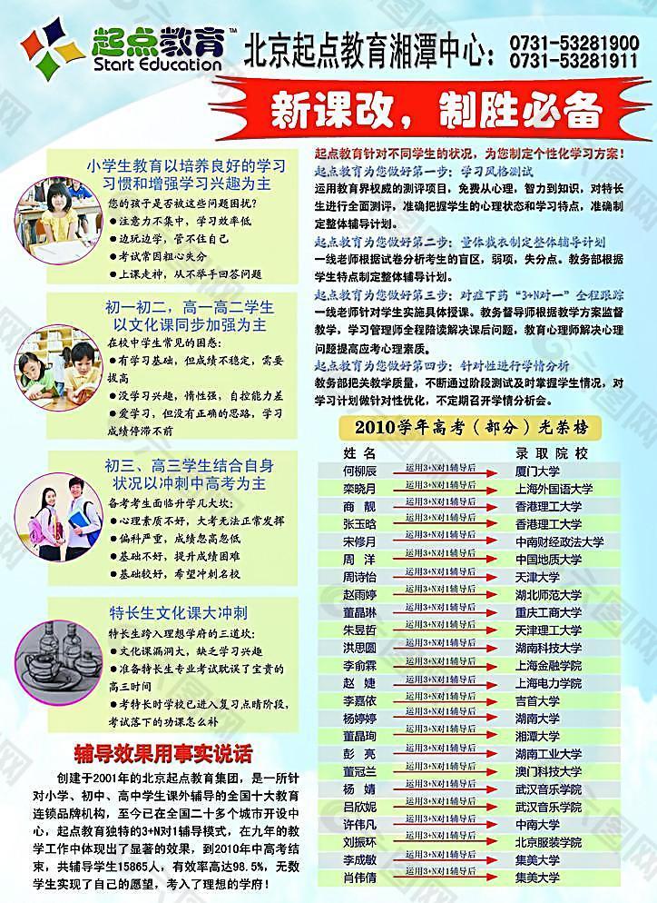 教育培訓(xùn)宣傳單