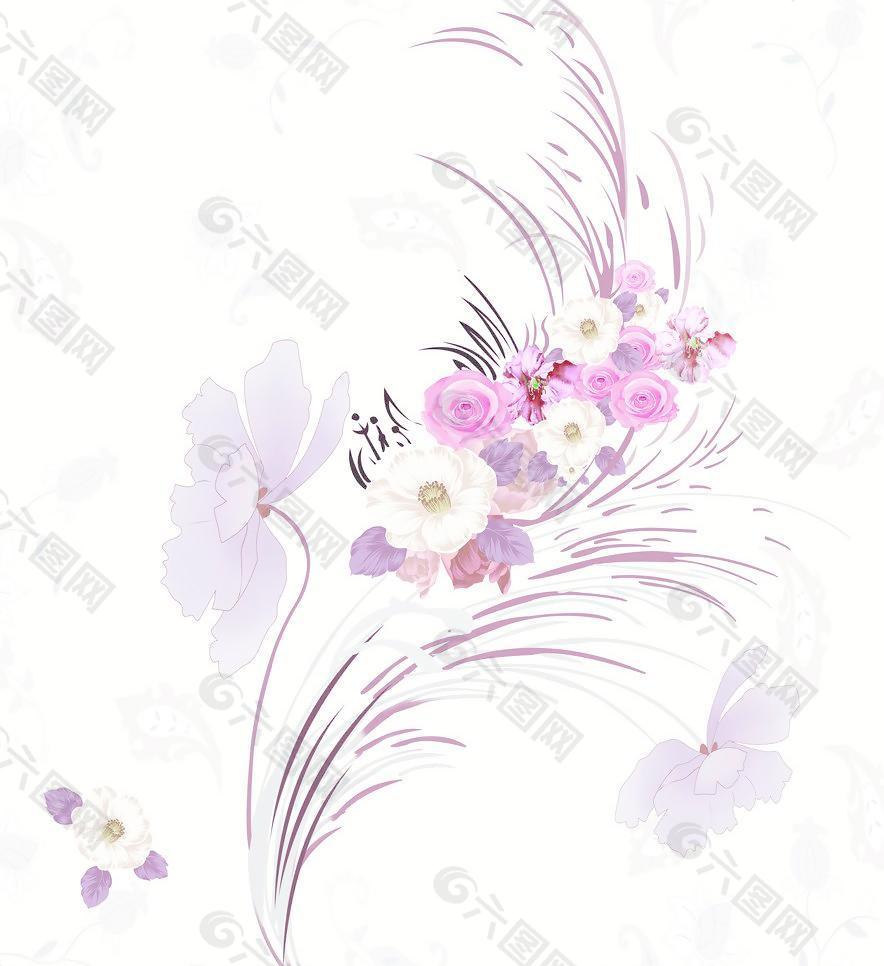 花朵移門