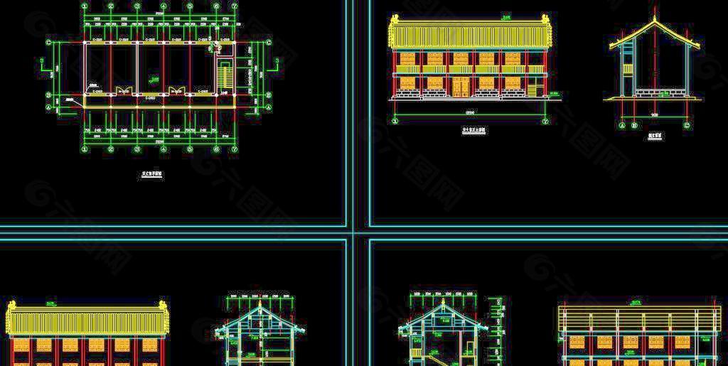 某古建群（方丈室）建筑圖
