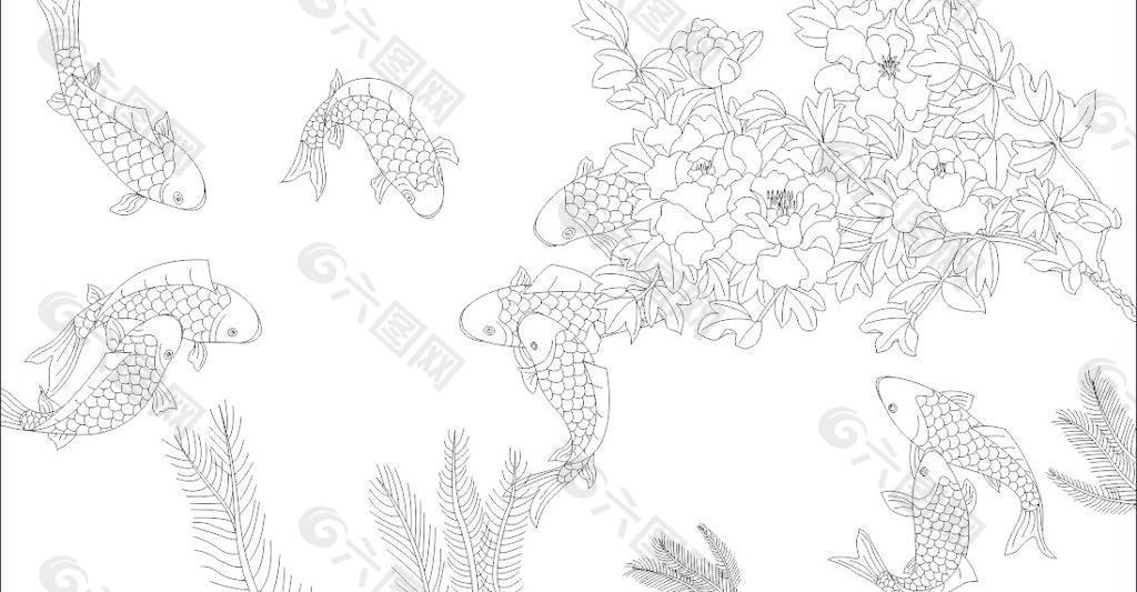 玻璃花紋