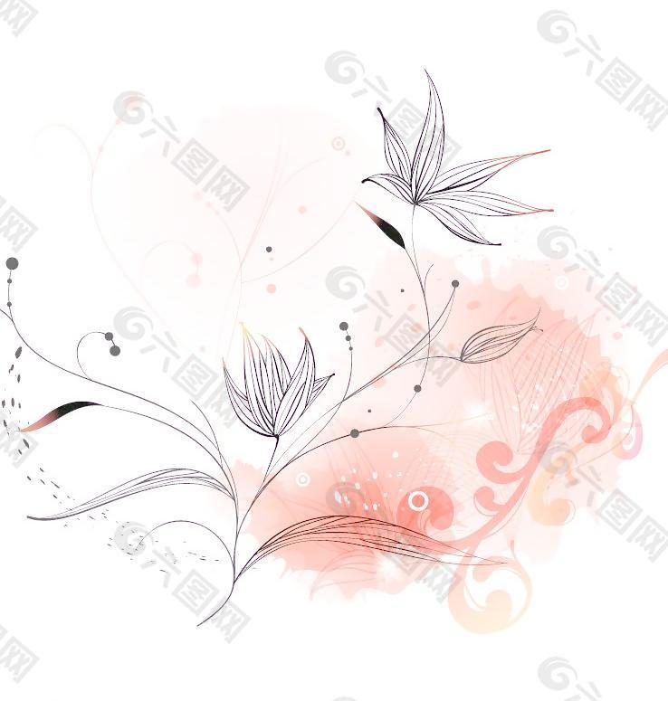 時尚花紋