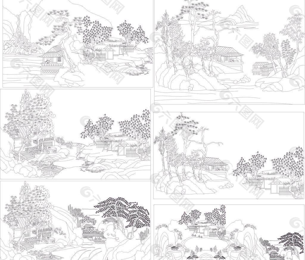 山水圖大全
