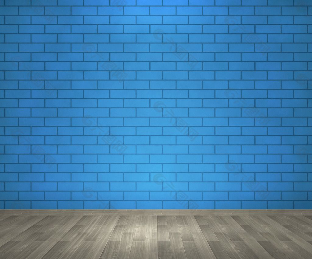 藍磚內部背景