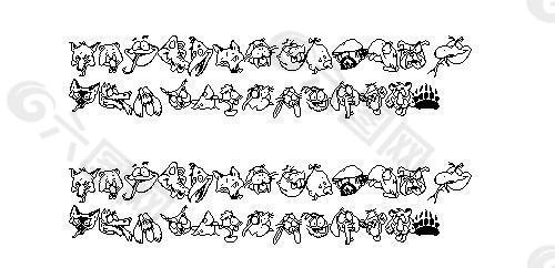 Bearpaw Bats 另類字體
