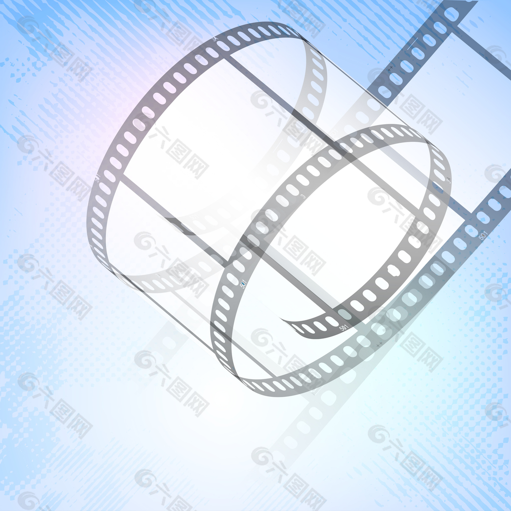 薄膜的條紋或電影蹩腳的背景卷軸