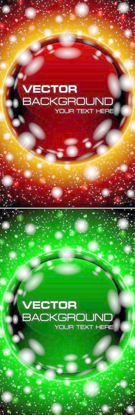 神秘太空星球矢量圖
